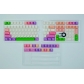 Elf 104+25 PBT Dye-subbed Keycaps Set Cherry Profile for MX Switches Mechanical Gaming Keyboard